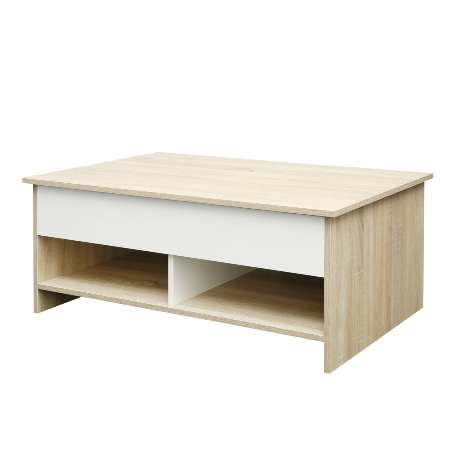 Kepooman Lift Top Coffee Table with Storage, Rustic Wood Raisable Top Central Table for Living Room, Oak Kepooman Lift Top Coffee Table with Storage, Rustic Wood Raisable Top Central Table for Living Room, Oak