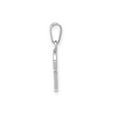 thumbnail image 2 of 14k White Gold Script Initial P Pendant for Women, Polished Monogram Charm for Necklace, Dainty Alphabet Jewelry, Elegant Personalized Letter Accessory for Identity and Style, 2 of 6