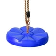 thumbnail image 3 of Disc Rope Swing, Develop Muscle Strength Easy To Install Disc Swing Heavy Duty  for Playground Accessories Yellow,Blue,Green,Red, 3 of 8
