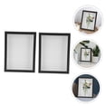 thumbnail image 4 of FONDOTIN 2Pcs Flower Display Frame Black Plastic Specimen Shadow Box for Living Room, 4 of 8