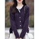 thumbnail image 2 of Spring Cotton Cardigan Sweater Women O-neck Curled Edge Hollow Out Female Long Sleeve Tops Korean Fashion Loose New In Outerwear, 2 of 5