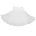 thumbnail image 6 of Monyance Tutu Underskirt White Flower Girl Hoop Petticoat for Prom/Pageant Dresses(18.9X23.62X0.12Inches), 6 of 10