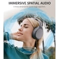 thumbnail image 4 of Edifier W830NB Auriculares inalámbricos supraaurales con cancelación activa de ruido de -45 dB, tiempo de reproducción de 94 horas, sonido de alta resolución LDAC, audio espacial, carga rápida, conexi, 4 of 5