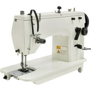 Industrial Sewing Machine, 2000 Stitches/Min Heavy Duty Commercial Sewing Machine with Accessory Kit & Manual Presser Foot Spanner Needle DP*5 14# Needle Pitch 0-5 Mm/0-0.197in