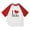 Red, variant on Boy's and Girl's 3/4 Sleeve Baseball Shirts Loose Fit Raglan Tshirt Summer Casual Round Neck Shirt Kids Colorblock Graphic Tee