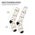 thumbnail image 2 of Lsque Watercolor Gnome Garden Pattern Sport Compression Socks for Men & Women 15-20 mmHg Knee High Nurse Pregnant Running Medical and Travel Athletic, 2 of 6