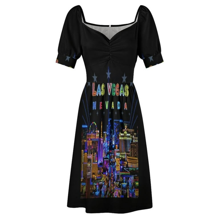 Las Vegas Nevada Dress women's evening dresses clothes for woman Female  clothing women's luxury party dress - Walmart.com