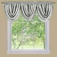 thumbnail image 3 of Kate Aurora 5 Pc. Damask Thermal Blackout Rod Pocket Window Curtains & Valances Set - Assorted Colors & Lengths, 3 of 3