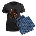 thumbnail image 5 of CafePress - Kanji Victory Pajamas - Women's Short Sleeve Print T-Shirt and Pants Dark Cotton Pajama Set, 5 of 7