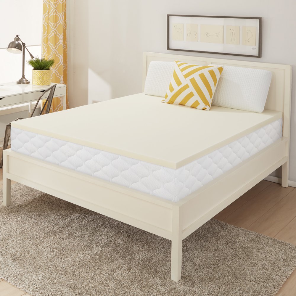 Dream Serenity Memory Foam 1.5" Comfort Support Mattress Topper, 1 Each