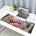 thumbnail image 6 of Mouse Pad Pink Floral Mousepad with Name Office Desk Accessories for Women, 6 of 6