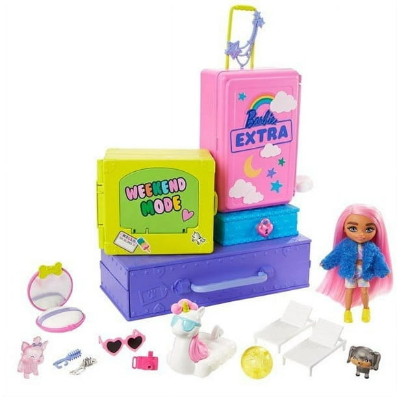 The Travelling Adventures of Barbie Extra Mini and Her Animal Friends HDY91