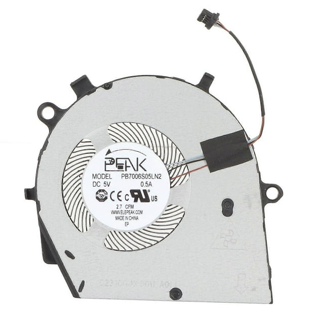 CPU Cooling Fan 4Pin Power Light Small Easy Connection Laptop Cooling Fan for Inspiron 5400 5406 5505 5508 7405 5490