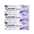 thumbnail image 1 of Crest 3D White Brilliance Pasta de dientes blanqueadora de menta vibrante, 4.1 onzas (paquete de 3) (el embalaje puede variar), 1 of 8