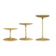 thumbnail image 3 of Juego de 3 candelabros de pilar para centros de mesa, candelabros para sala de estar Bandeja de oro, 3 of 9