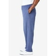 thumbnail image 3 of KingSize Men's Big & Tall Lightweight Jersey Open-Bottom Sweatpants, 3 of 6
