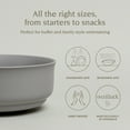 thumbnail image 2 of over&back Rim Serving Bowl - Stoneware Dishes - All-Occasion Place Settings - Perfect for Salads, Pastas, Snacks, and More - 10" x 10" x 3.7" - Semi-Matte Charcoal, 2 of 6