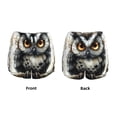 thumbnail image 5 of Lsque Whimsical Owl On Branch Printed Women's Running Shorts with Liner Pockets,Elastic Quick Dry Workout Athletic Gym Yoga Shorts,Womens High Waist Shorts-Medium, 5 of 9