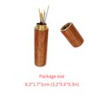 thumbnail image 3 of Advancent Agujas de bordado cola dorada doble agujero amplia aplicación superficie pulida de sándalo a prueba de herrumbre de bordado de De coser Advancent HA012492-00B, 3 of 6