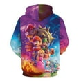thumbnail image 2 of Mario Hoodie 3D Print Pullover Hooded Long Sleeve Sweatshirts Tops Blouse with Pocket for Mens Womens, 2 of 6
