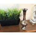 thumbnail image 2 of Natural Geo Vase de Table Élégant en Laiton Noir/or de 10 Po, 2 of 5