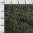 thumbnail image 1 of oneOone Viscose Chiffon Olive Green Fabric Giraffe Animal Skin Craft Projects Decor Fabric Printed By The Yard 42 Inch Wide, 1 of 4