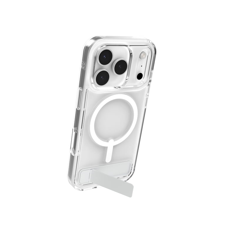 ZAGG Clear Snap with Kickstand - Apple iPhone 17 Pro Clear Case