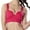 Red, variant on Uooqdmx Sports Bras for Women Bralettes for Women Sleep Sports Bra with No Thin and Shockproof Yoga Gathered U Back Bra Bandeau Bra Purple L