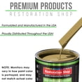 thumbnail image 4 of Buckskin Tan Low VOC SLOW Gallon Auto Car Paint Kit URETHANE BASECOAT Clearcoat, 4 of 6