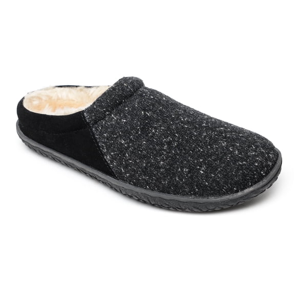 Minnetonka Women's Tahoe Outdoor Slippers, Black, Size 5