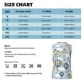 thumbnail image 6 of Uemuo Balloon Vintage Pattern Men's Sleeveless T-Shirt,Muscle Athletic Tank Top, Moisture-wicking Quick-dry Breathable Classic Tee Top for Gym Run Outdoor Sports-Large, 6 of 8