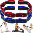 thumbnail image 1 of Numbered Resistance Bands Set for Glutes & Yoga – Adjustable Pull Rope, Full Body Workout Bands for Home Gym Arm Leg Training, 1 of 8