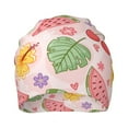 thumbnail image 2 of Beanie Hats for Men and Women, Pink Pastel Fruit Motif Patterns Adult Unisex Knit Hat Winter Warm Skull Cap, 2 of 7
