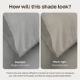 thumbnail image 6 of California Design Den Queen Sheets Set - 600 Thread Count 100% Cotton Sateen, Adult 4 Pc Bed Sheets Set- Light Grey, 6 of 11