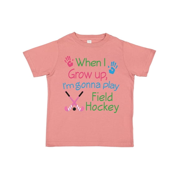 Inktastic Future Field Hockey Player Boys or Girls Toddler T-Shirt