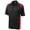 Black/ Red, variant on Men's Moisture Wicking Pocket Polo Shirt