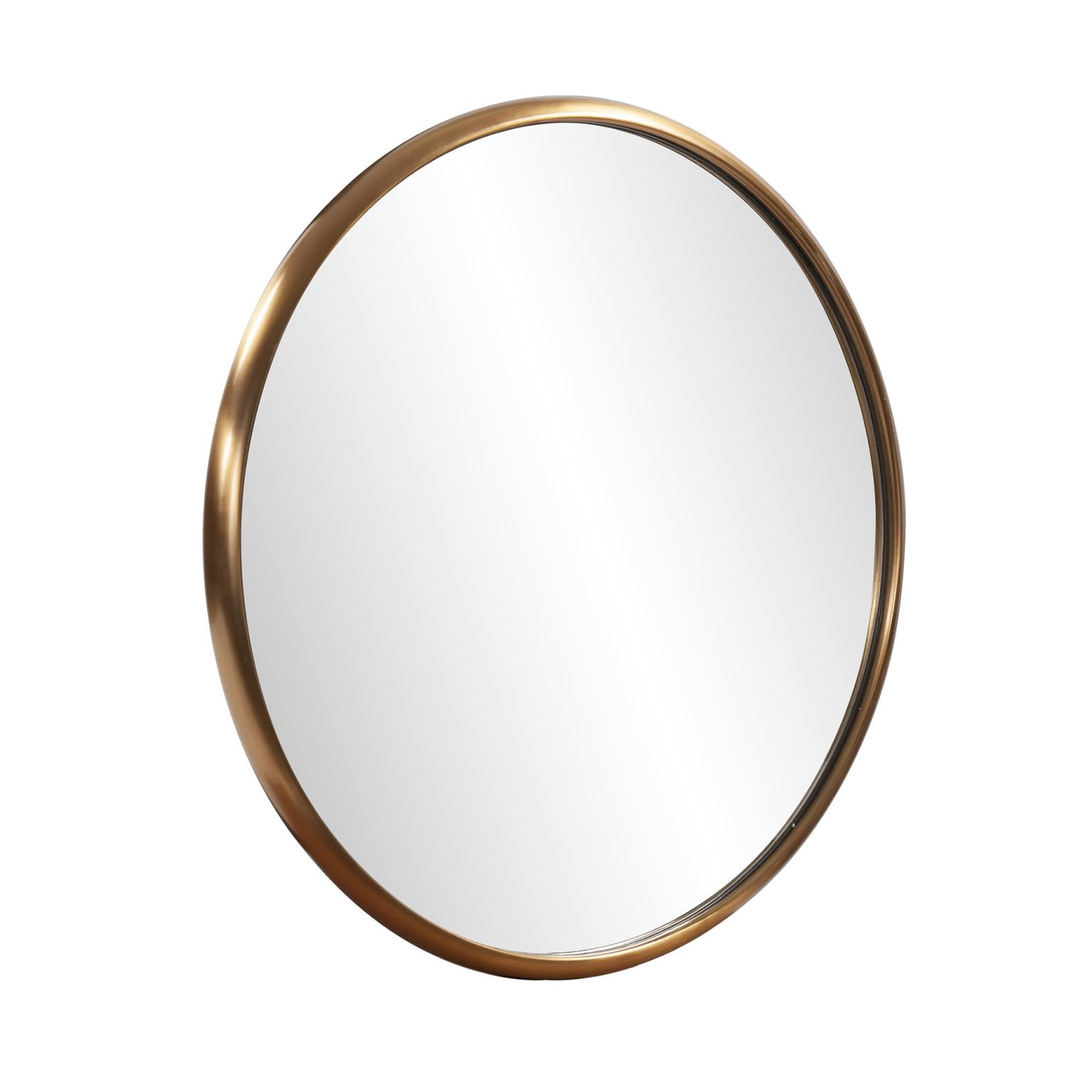 Tyler Dillon Round Decorative Stainless Steel Wall & Accent Mirror