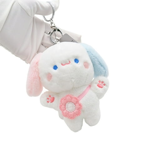 

Plush Cartoon Animal Shape Stuffed Doll Schoolbag Accessories Pendant Kids 12cm Puppy