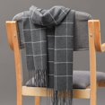 thumbnail image 1 of Bufanda a cuadros para hombre de otoño e invierno, borla de cachemira a cuadros, bufanda para hombre para padres e hijos, 1 of 6