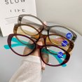 thumbnail image 2 of Gafas de lectura de alta definición con diseño de mariposa ligera y antiazul para personas mayores, 2 of 5