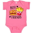thumbnail image 3 of Inktastic Best Friends Burger and Fries Boys or Girls Baby Bodysuit, 3 of 5