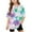 C, variant on Oversized T Shirts for Kids, Teen Girls Summer Tunic Top Casual Short Sleeve Tie Dye Basic Tee Shirt 2025 Trendy Clothes