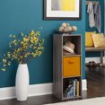 thumbnail image 4 of ClosetMaid Cubeicals Fabric Drawer, Open Storage Organizing Bin, Fiesta Orange (2 Pack), 4 of 7