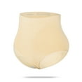 thumbnail image 7 of Womens Comfort Soft Panties Removable Butt Padded Underwear Butt Lifter Panty Body Shaper, Beige, L/XL, 7 of 7