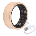 thumbnail image 2 of Smart Ring Health Monitor Fitness Sleep Tracker Gold, Más Duradero Y Suave, Fotografía Remota, Monitoreo en Cualquier Momento, 2 of 7