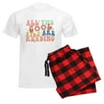 thumbnail image 6 of CafePress - All The Cool Kids Are Reading Pajamas - Men's Light Loose Fit Cotton Pajama Set, 6 of 7