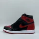 thumbnail image 1 of N I-K-E A i r-Jor-dan 1 Retro High Og Patent Bred Sneakers 555088-063 New Men-, 1 of 6