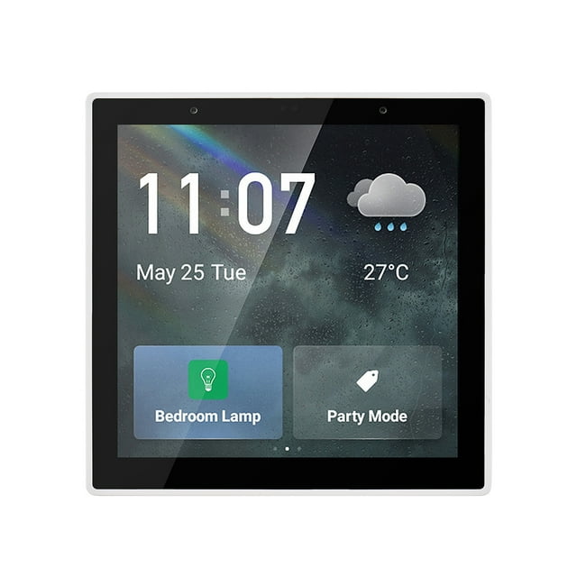 Panel, Screen Clock App Remote With Remote With 4-inch Panel Wifi Scene With 4-inch Lcd Switch Bt Function Scene Wall Switch Lcd Screen Function App Remote 4-inch Lcd Wallbt