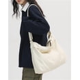 thumbnail image 3 of Sunyuer Vintage Canvas Tote Bag for Women Men, Casual Messenger Bag Large Crossbody Bag Working Shoulder Bag with Pockets, 3 of 8