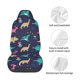 thumbnail image 4 of Balery Cartoon Dinosaur Funda de Asiento para Auto con Diseño - Cubierta Frontal Suave y Transpirable con Protector Antideslizante- 1 Unidad, 4 of 5
